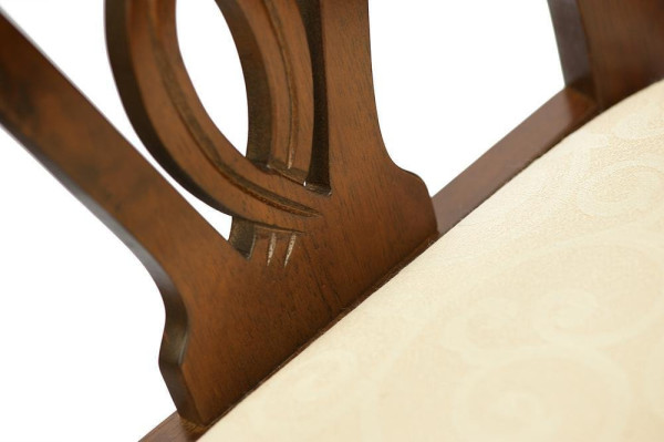 Стул с мягким сиденьем «Афродита» (Aphrodite) (Cappuccino (тёмный орех)) фото № 5