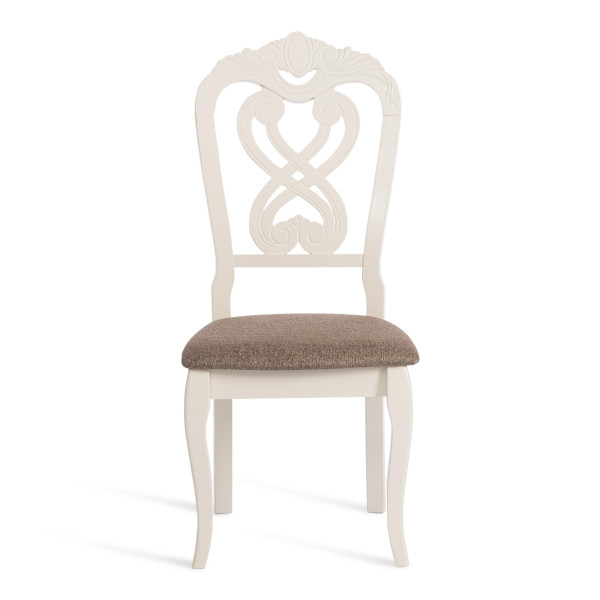 Стул с мягким сиденьем «Андромеда» (Andromeda) (Ivory white (слоновая кость)) фото № 5