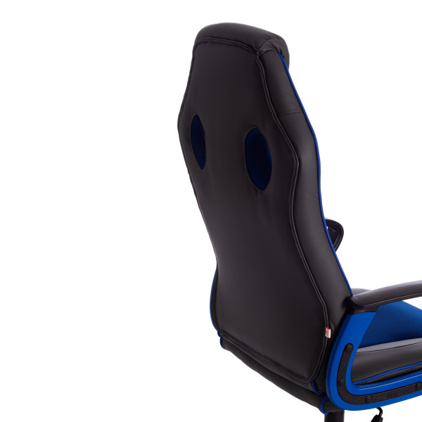 Кресло компьютерное TetChair «Racer» (металлик/синий) фото № 14