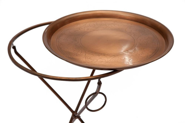 Набор из 2-х складных столиков Secret De Maison «Дэви» (Dewi) M-5259 AB (Коричневый «Лофт») фото № 2