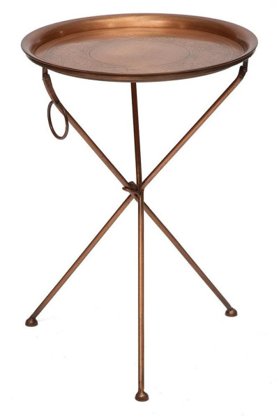 Набор из 2-х складных столиков Secret De Maison «Дэви» (Dewi) M-5259 AB (Коричневый «Лофт») фото № 4