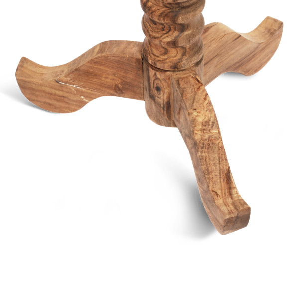 Кофейный стол Бомбей - 0237 палисандр, 61х35х35см, Natural tinted (натуральный тонированный) фото № 9