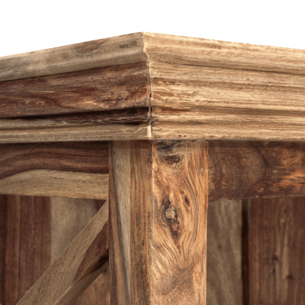 Шкафы для книг ( набор 3 шт.) Бомбей - 0761A палисандр, 116х57х30/145х73х36/175х89х44см, Natural tinted (натуральный тонированный) фото № 23