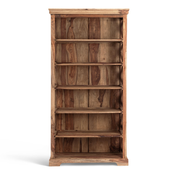 Шкафы для книг ( набор 3 шт.) Бомбей - 0761A палисандр, 116х57х30/145х73х36/175х89х44см, Natural tinted (натуральный тонированный) фото № 7