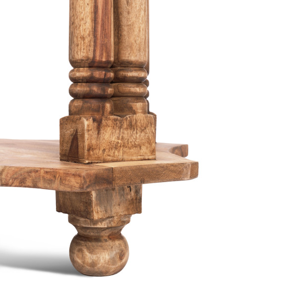 Кофейный стол Бомбей - 1149 палисандр, 45*45*60 см, Natural tinted (натуральный тонированный) фото № 13