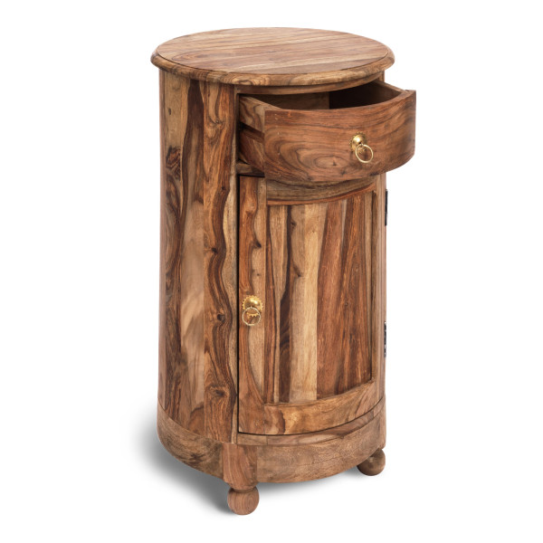 Бар Бомбей -1769 палисандр, 76,5хD45см, Natural tinted (натуральный тонированный) фото № 2