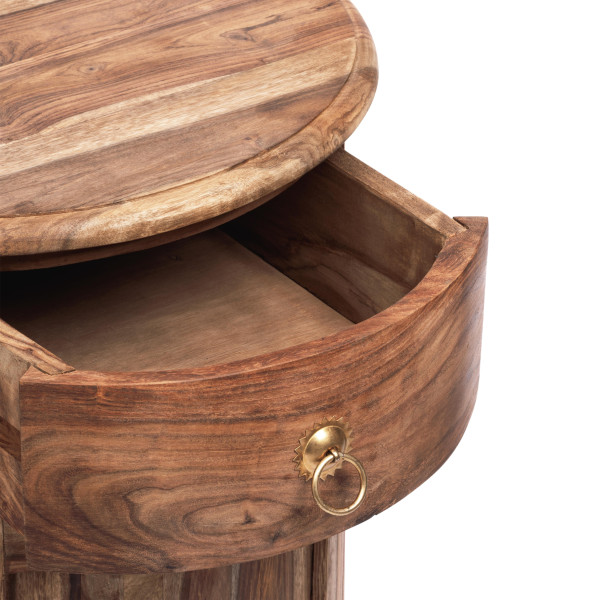 Бар Бомбей -1769 палисандр, 76,5хD45см, Natural tinted (натуральный тонированный) фото № 8