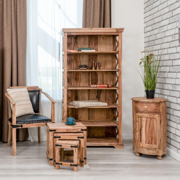 Бар Бомбей -1769 палисандр, 76,5хD45см, Natural tinted (натуральный тонированный) фото № 17