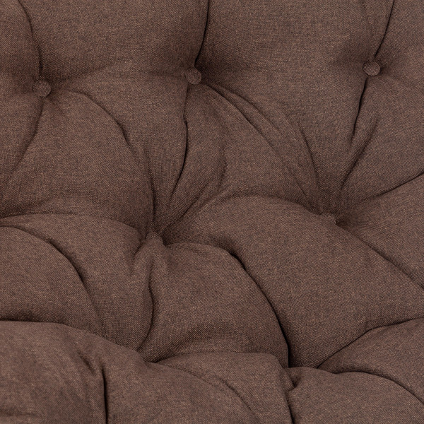 Диван MAMASAN/МАМАСАН 23/02 W /с подушкой/ подушка 182х119 см, 169х102х80 см, Honey (мед), ткань, коричневый, 3М7-147 фото № 8