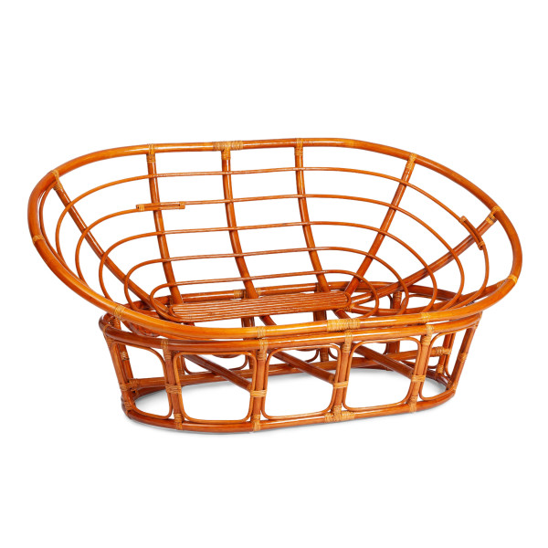 Диван MAMASAN/МАМАСАН 23/02 W /с подушкой/ подушка 182х119 см, 169х102х80 см, Honey (мед), флок, олива, 23 фото № 5