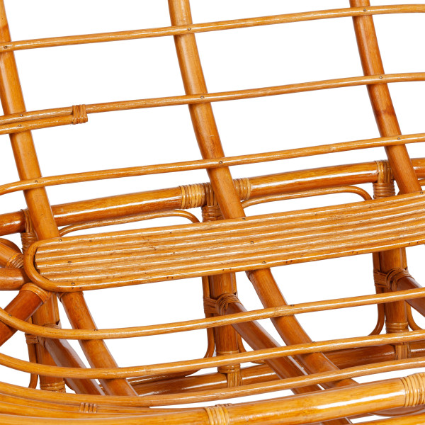 Диван MAMASAN/МАМАСАН 23/02 W /с подушкой/ подушка 182х119 см, 169х102х80 см, Pecan (орех), флок, олива, 23 фото № 8