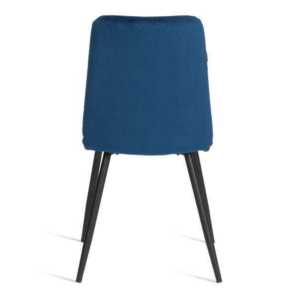 Стул обеденый Asti разборный, велюр, 47х54х86, Blue (синий) фото № 4