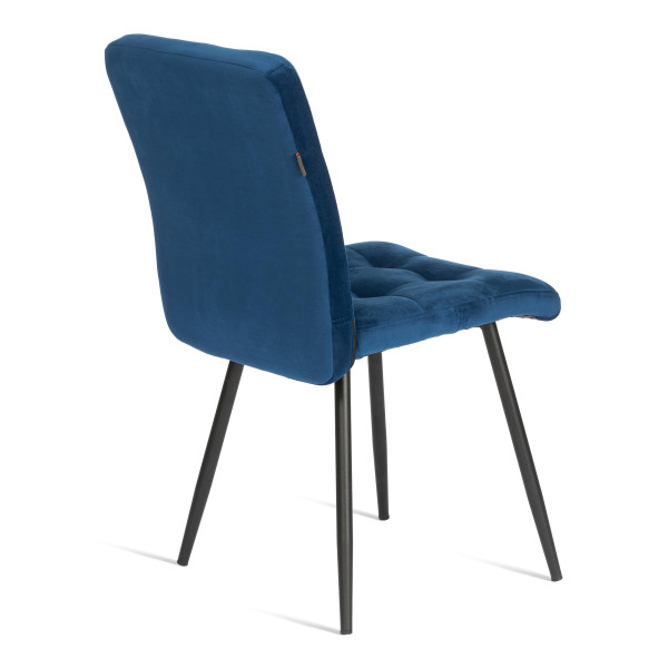 Стул обеденый Medeo разборный, велюр, 47х56х89, Blue (синий) фото № 3