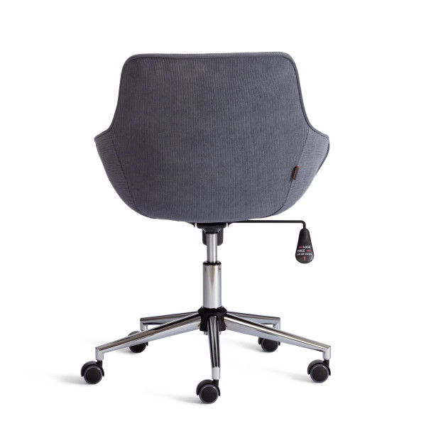 Кресло DUBLIN хром вельвет, графит фото № 4