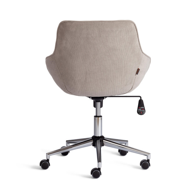 Кресло DUBLIN хром вельвет, серый фото № 4