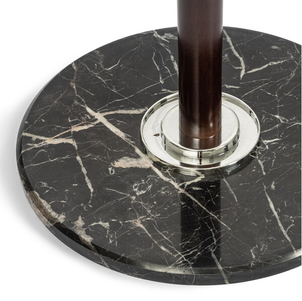 Вешалка Himawari (mod. GH-8014) дерево/хром/мрамор, 37 x 37 x 175 см, Black (Черный) / Walnut (Орех) фото № 5