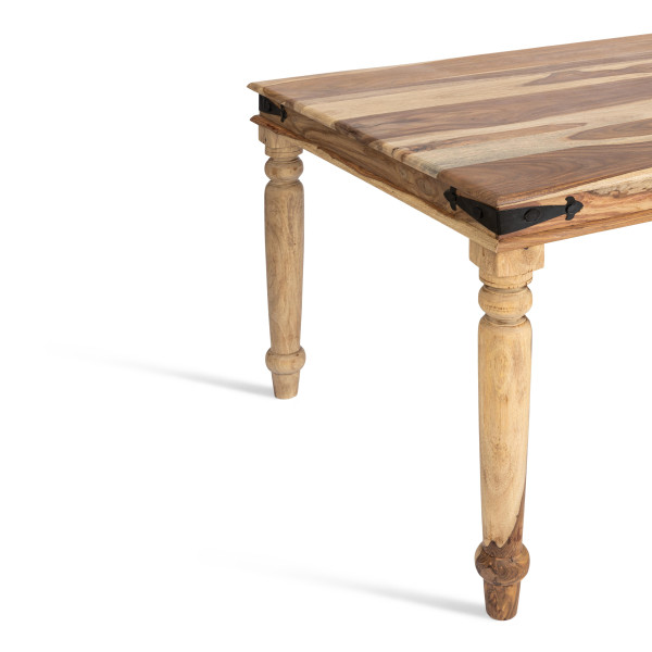 Стол Бомбей 0390-135 палисандр, 135*90*76, Natural tinted OLD (натуральный тонированный) фото № 4