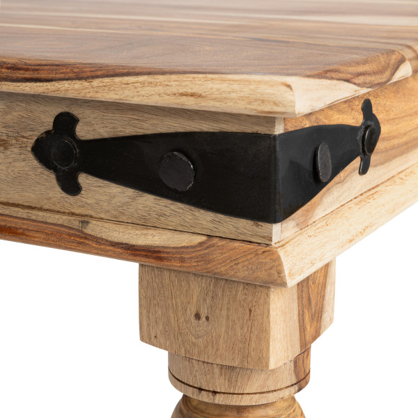 Стол Бомбей 0390-135 палисандр, 135*90*76, Natural tinted OLD (натуральный тонированный) фото № 5