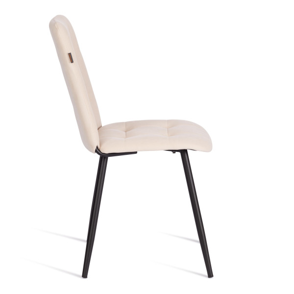 Стул обеденный Asti разборный, флок , 47х54х86, молочный, 4 фото № 2