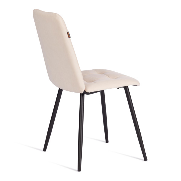 Стул обеденный Asti разборный, флок , 47х54х86, молочный, 4 фото № 3