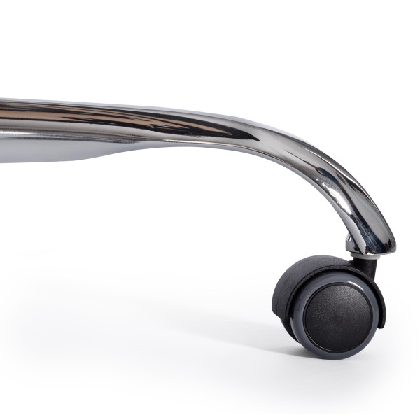 Набор роликов для металл крестовины, ПУ для паркета/ламината, 5 штук, D11 черный фото № 4