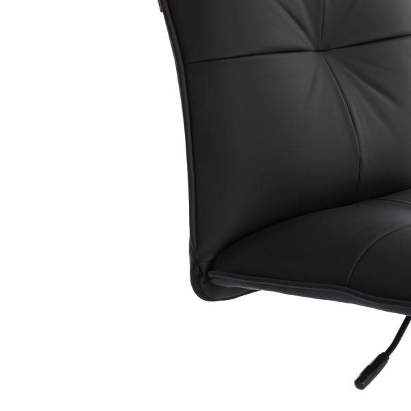 Кресло Azura кож/зам, черный, 36-6 фото № 7