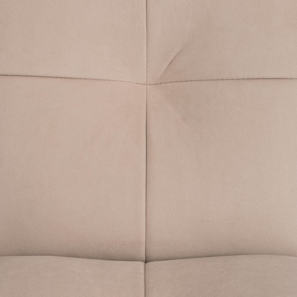 Стул обеденный Sweet флок , 46х55х88, бежевый/черный, 7 фото № 7