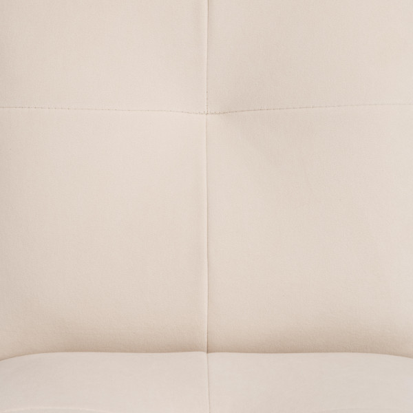 Стул обеденный Sweet флок , 46х55х88, молочный/черный, 4 фото № 7