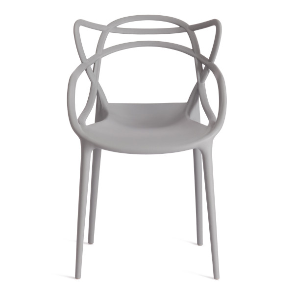 Стул Cat Chair (mod. 028) пластик, 53 x 59 x 82,5 см, темно-серый (Dark grey NX-GR-20) фото № 5
