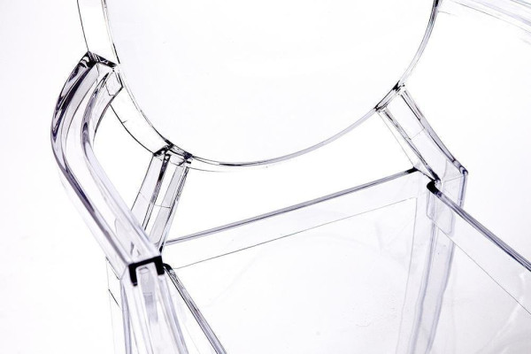 Кресло MEDALION (mod. 922) пластик, 56,5*53,2*92,5см, бесцветный фото № 5