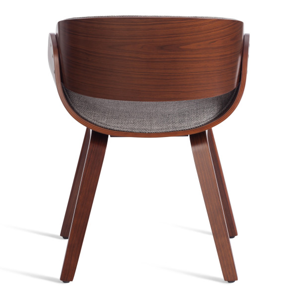 Стул LANDO (mod.8036) дерево / ткань, 59х53х75 см, орех/серый, Aimcasa 28 фото № 4