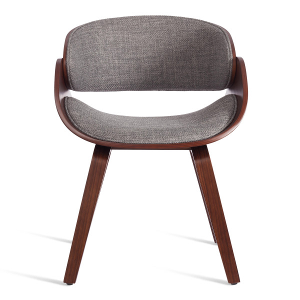 Стул LANDO (mod.8036) дерево / ткань, 59х53х75 см, орех/серый, Aimcasa 28 фото № 5