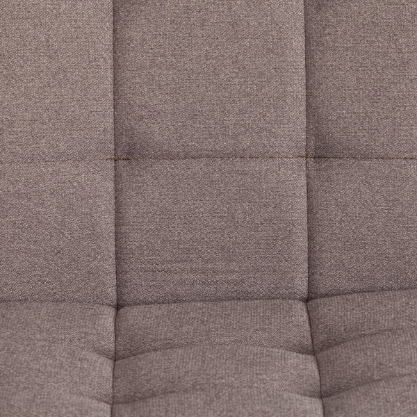 Кресло FIESTA ткань рогожка Nice, мокко (серо-бежевая) фото № 7