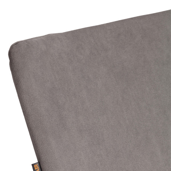 Стул обеденный La Rousse флок , 49х50х93, серый/черный, 29 фото № 12