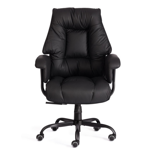 Кресло BROOKLYN кожзам, черный фото № 6