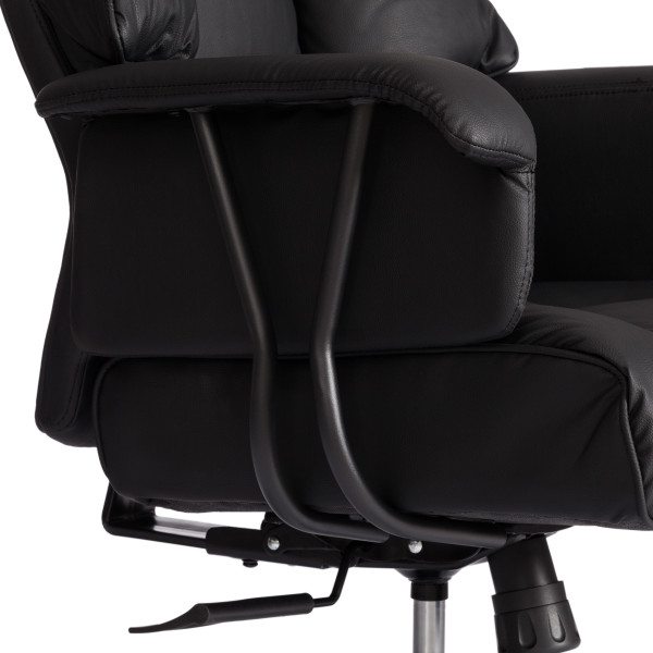 Кресло BROOKLYN кожзам, черный фото № 9