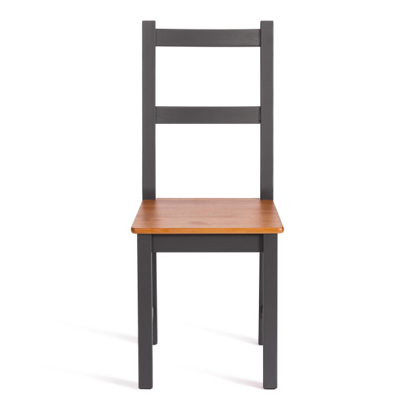 Стул Соната массив сосны, 41х50х95 см, антик /графит фото № 5