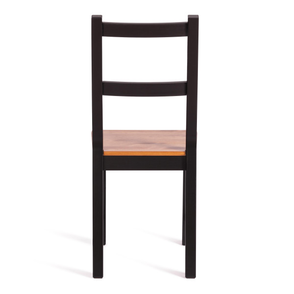 Стул Соната массив сосны, 41х50х95 см, антик/чёрный фото № 4