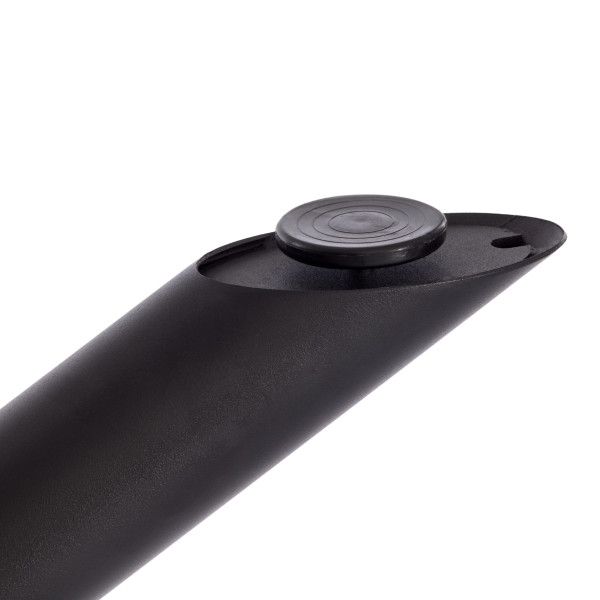 Стол обеденный Winston столешница керамика (матовая) /опоры металл, темно-серый/черный, 30х120х30 см фото № 12