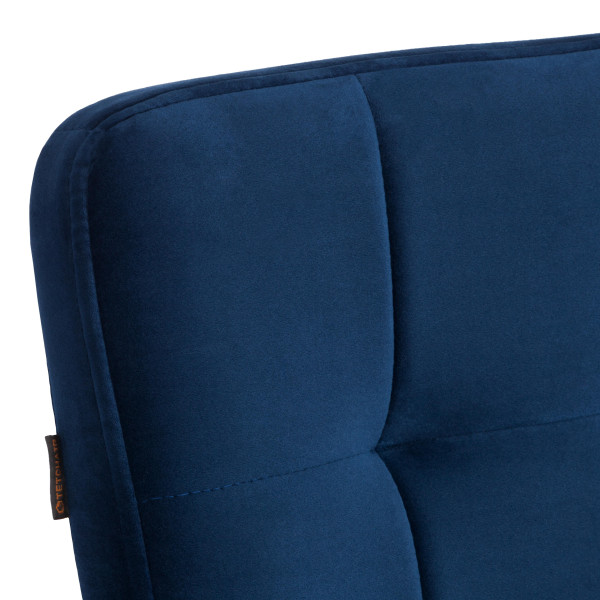 Стул обеденный Medeo LT, велюр, Blue (синий), 50х55х93 фото № 7