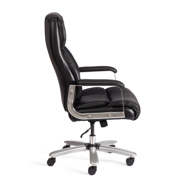 Кресло Atlant рецикл. кожа/иск. кожа, черный фото № 2