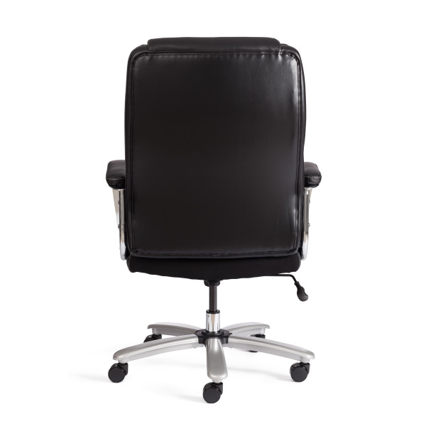 Кресло Atlant рецикл. кожа/иск. кожа, черный фото № 4