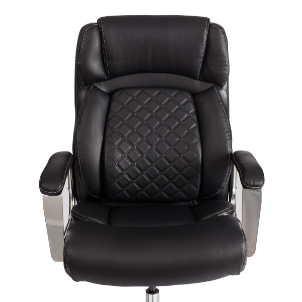 Кресло Atlant рецикл. кожа/иск. кожа, черный фото № 6