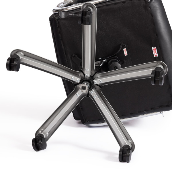 Кресло Atlant рецикл. кожа/иск. кожа, черный фото № 16