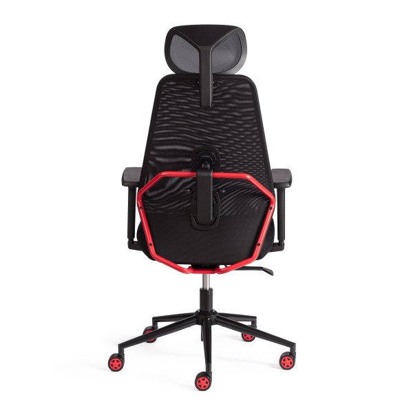 Кресло Matrix red ткань, черный фото № 7