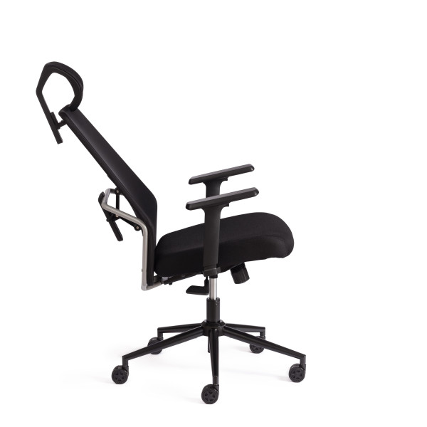 Кресло Matrix grey ткань, черный фото № 4