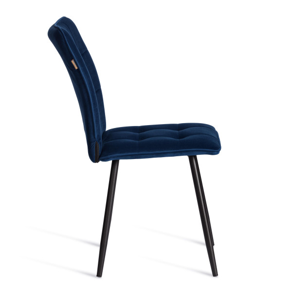 Стул обеденный Bari LT, велюр, Blue (синий), 41х55х89 см фото № 2