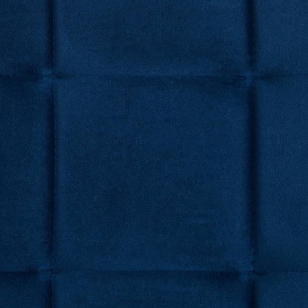 Стул обеденный Bari LT, велюр, Blue (синий), 41х55х89 см фото № 7