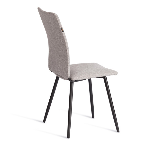 Стул обеденный La Rousse NEW, ткань рогожка, серый/черный, 3M 16/2, 45x55x93 см фото № 3