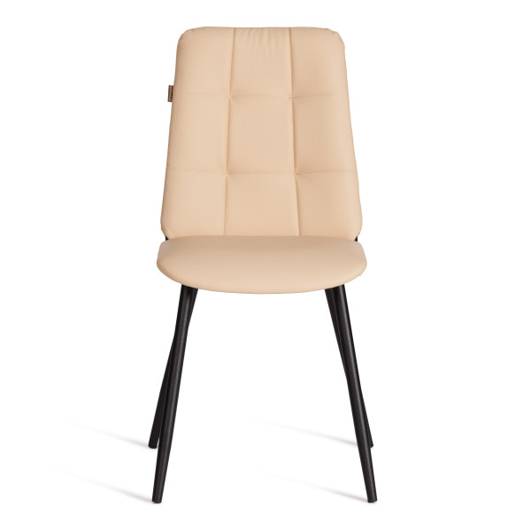 Стул обеденный Asti TREND, экокожа, бежевая, 47х54х86 см фото № 5